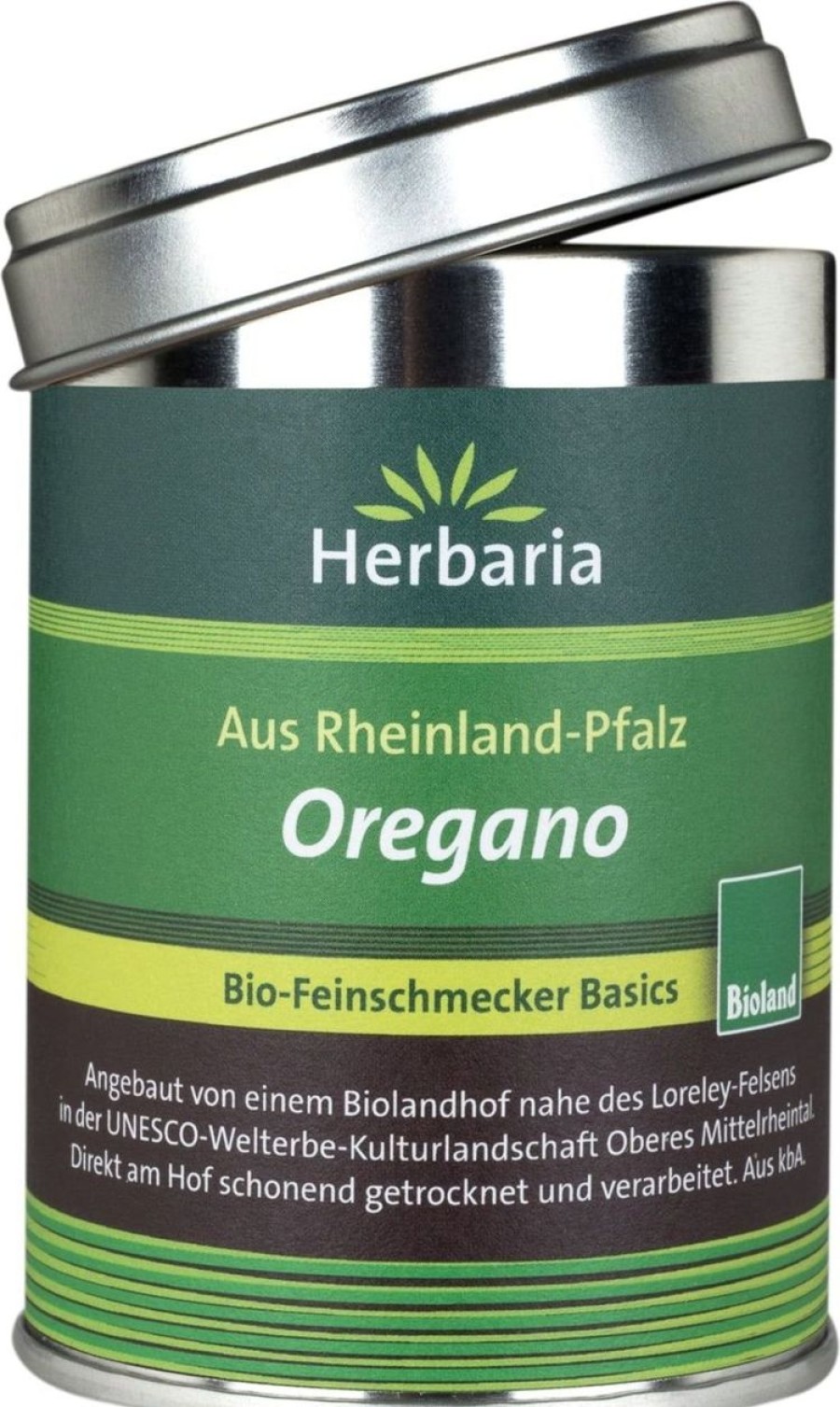 Herbaria Erbe Singole | Origano Bio - Foglie, 20 G
