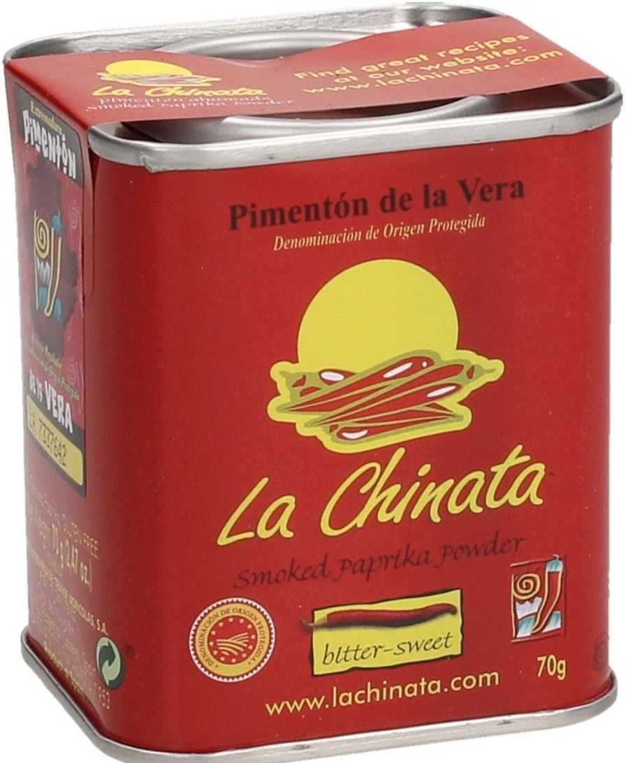 La Chinata Spezie Singole | Paprica Affumicata Bitter-Sweet, Barattolo, 70 G