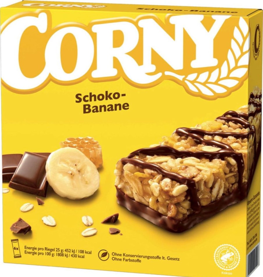 Corny Barrette | Barrette - Cioccolato E Banana, 150 G