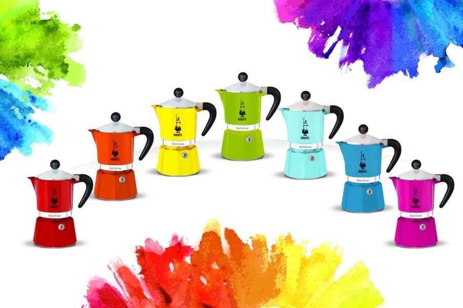 Bialetti Mise En Place | Moka Rainbow "6 Tazze", Verde