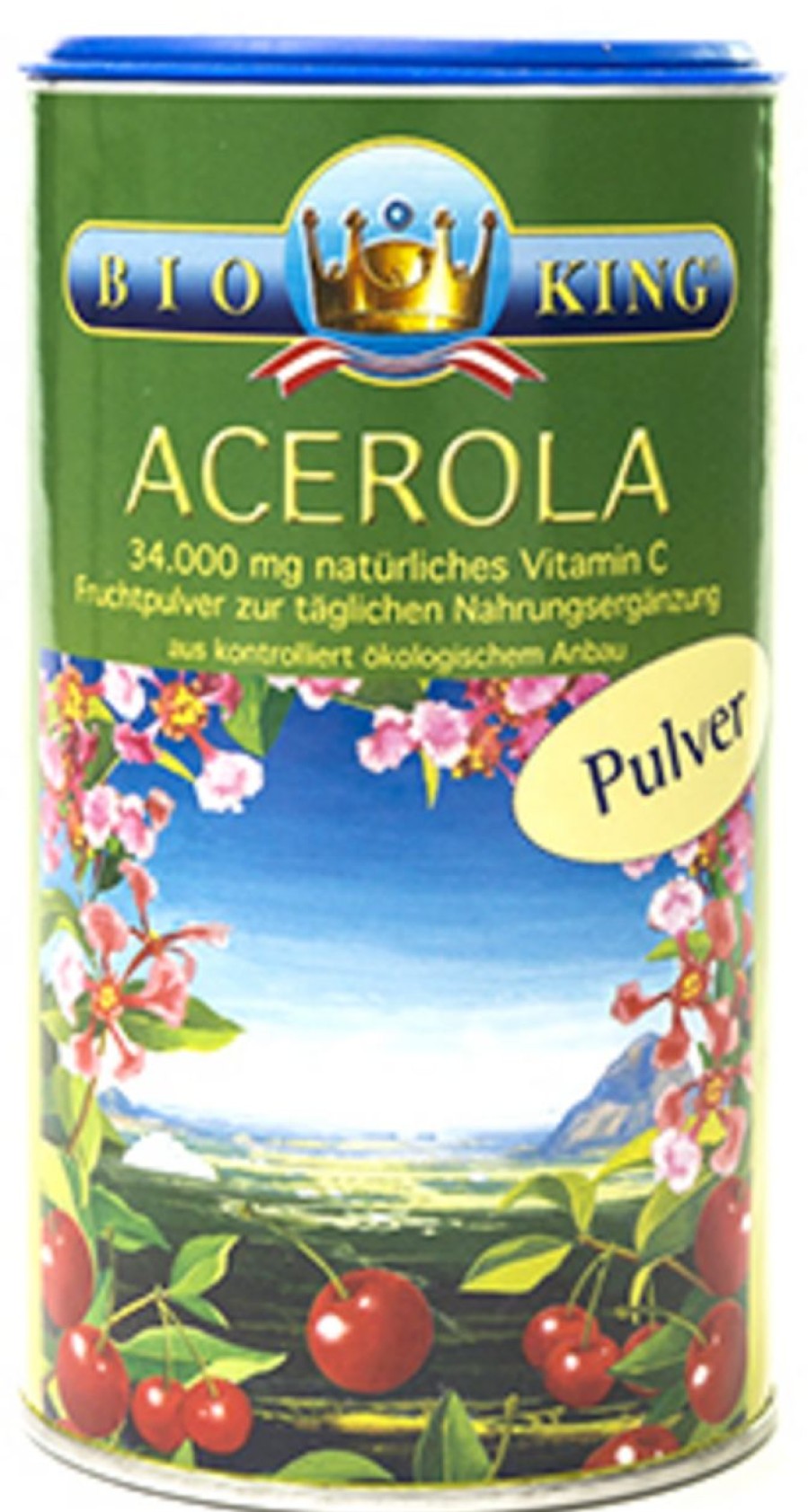 BioKing Frutta In Polvere | Acerola In Polvere Bio, 200 G