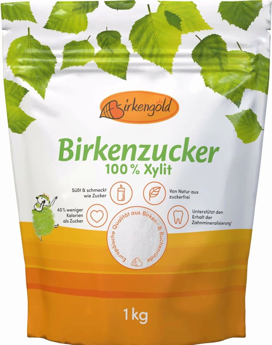 Birkengold Zucchero | Xilitolo - Zucchero Di Betulla, 1 Kg
