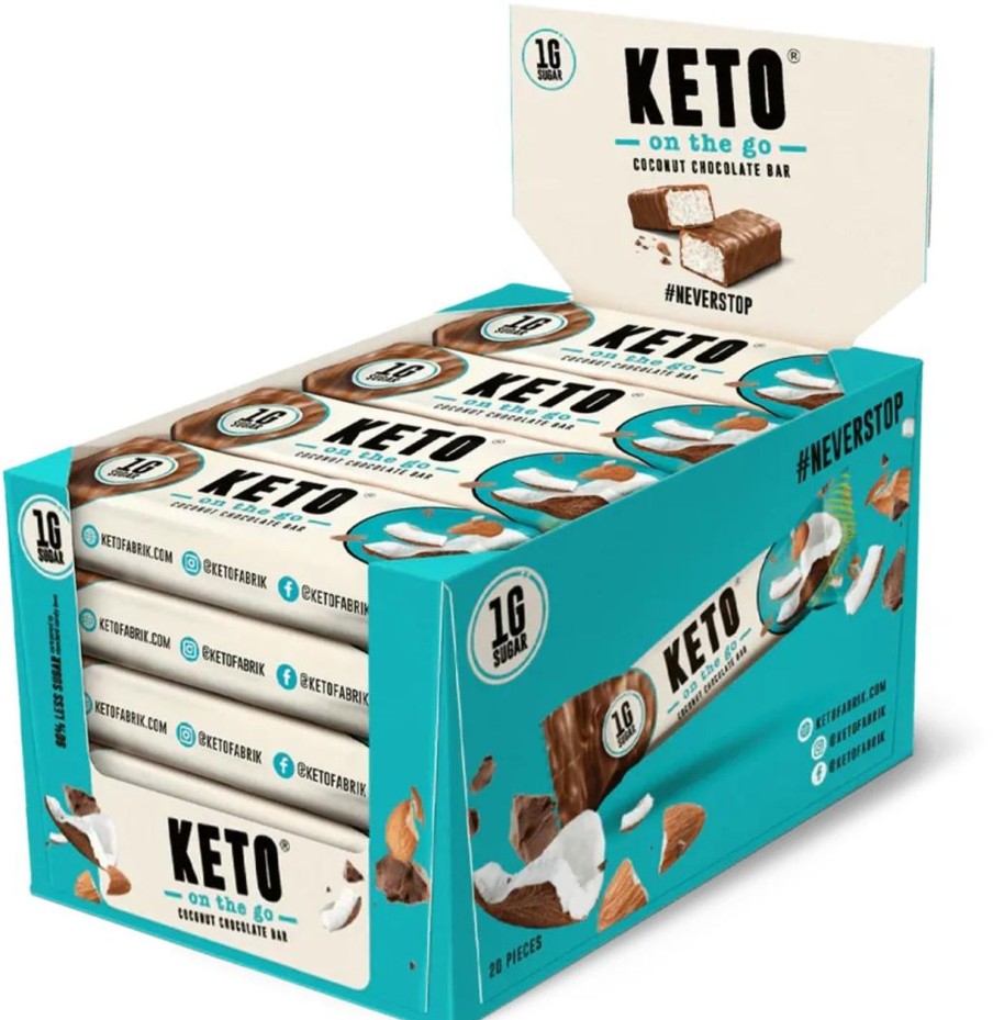 Ketofabrik Barrette | Barretta Cioccolato E Cocco, 1 Barretta