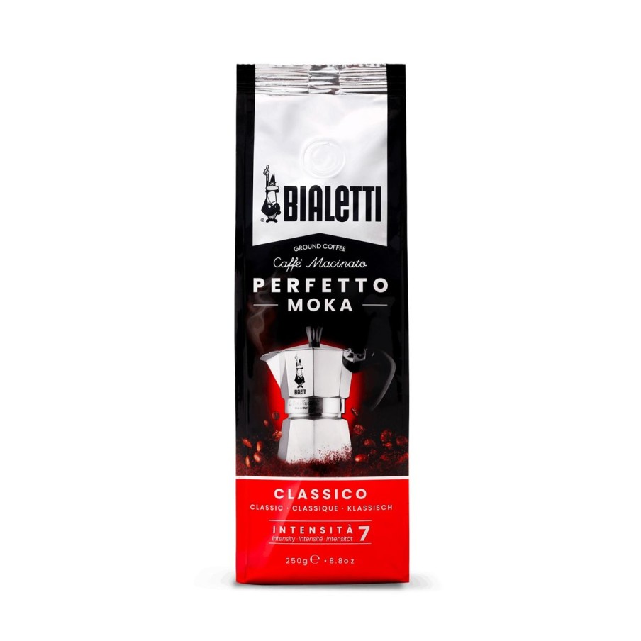 Bialetti Caffe | Caffe "Perfetto Moka" Classico, 250 G, 250 G