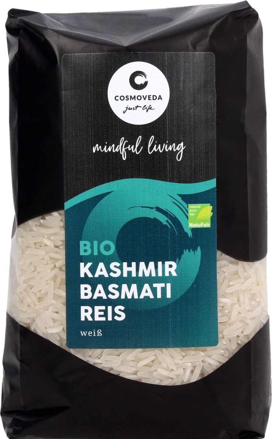 Cosmoveda Riso E Risotti | Riso Bianco Kashmir Basmati Bio, 500 G