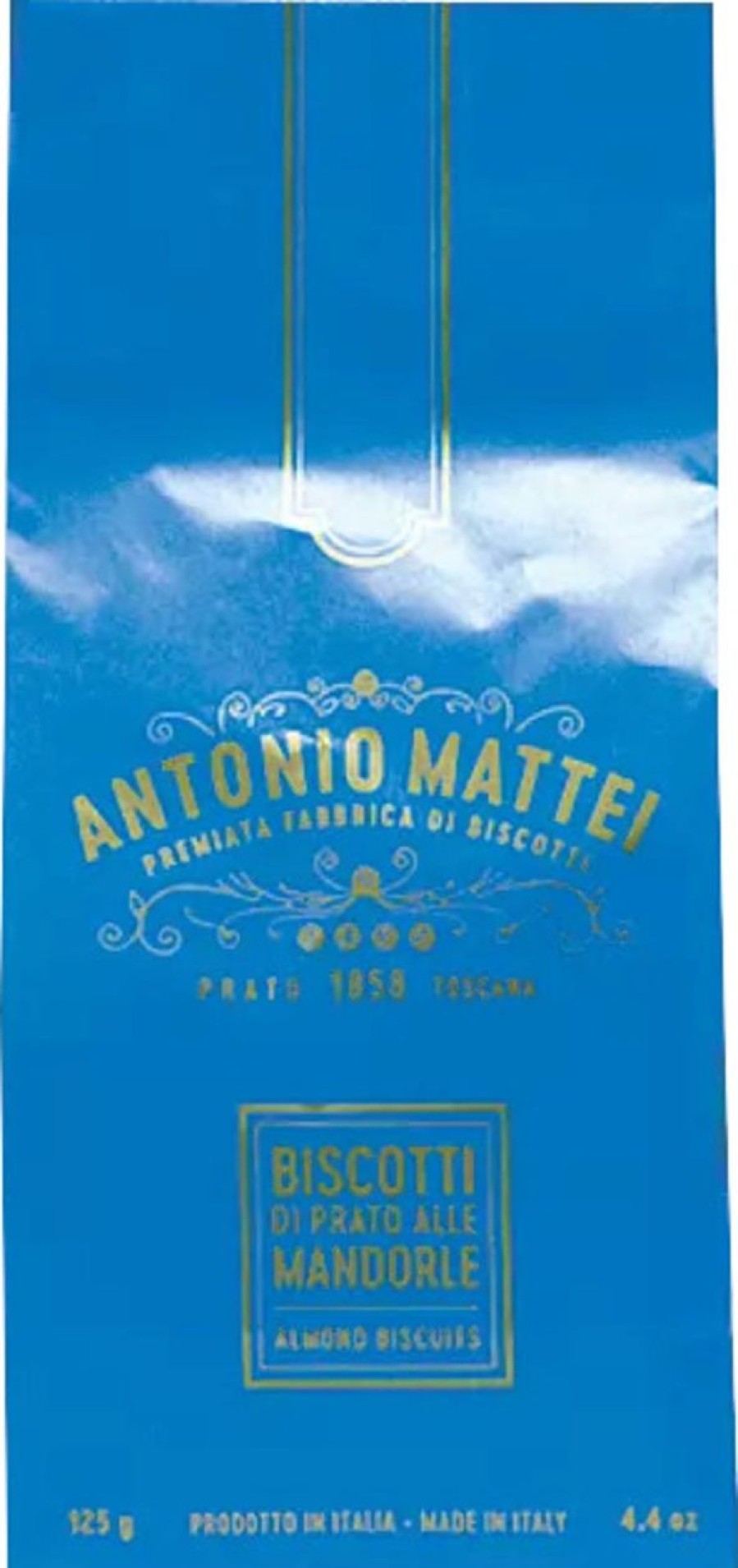 Mattei Torte E Biscotti | Biscotti Di Prato Alle Mandorle, 125 G