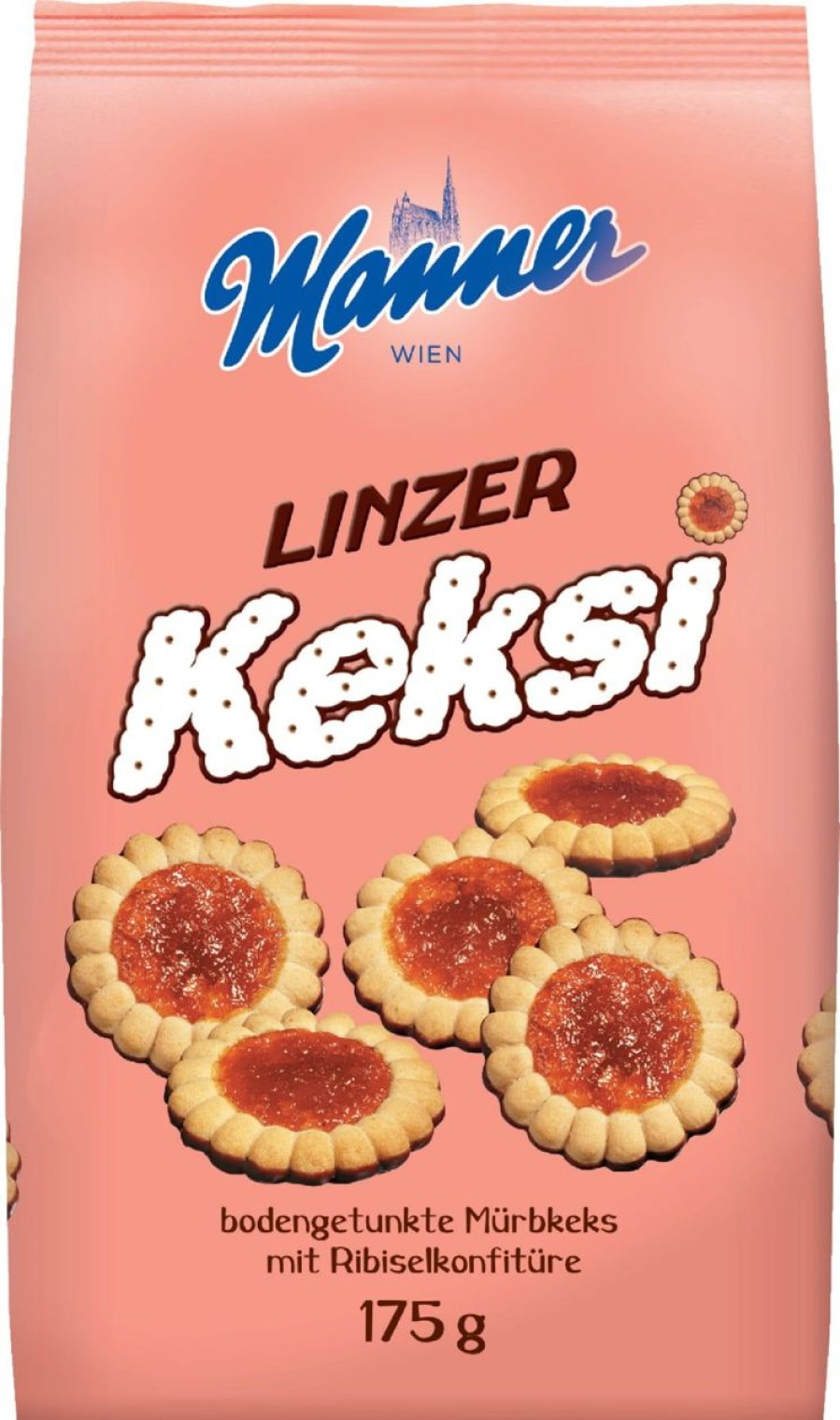 Manner Torte E Biscotti | Biscotti Linzer, 175 G
