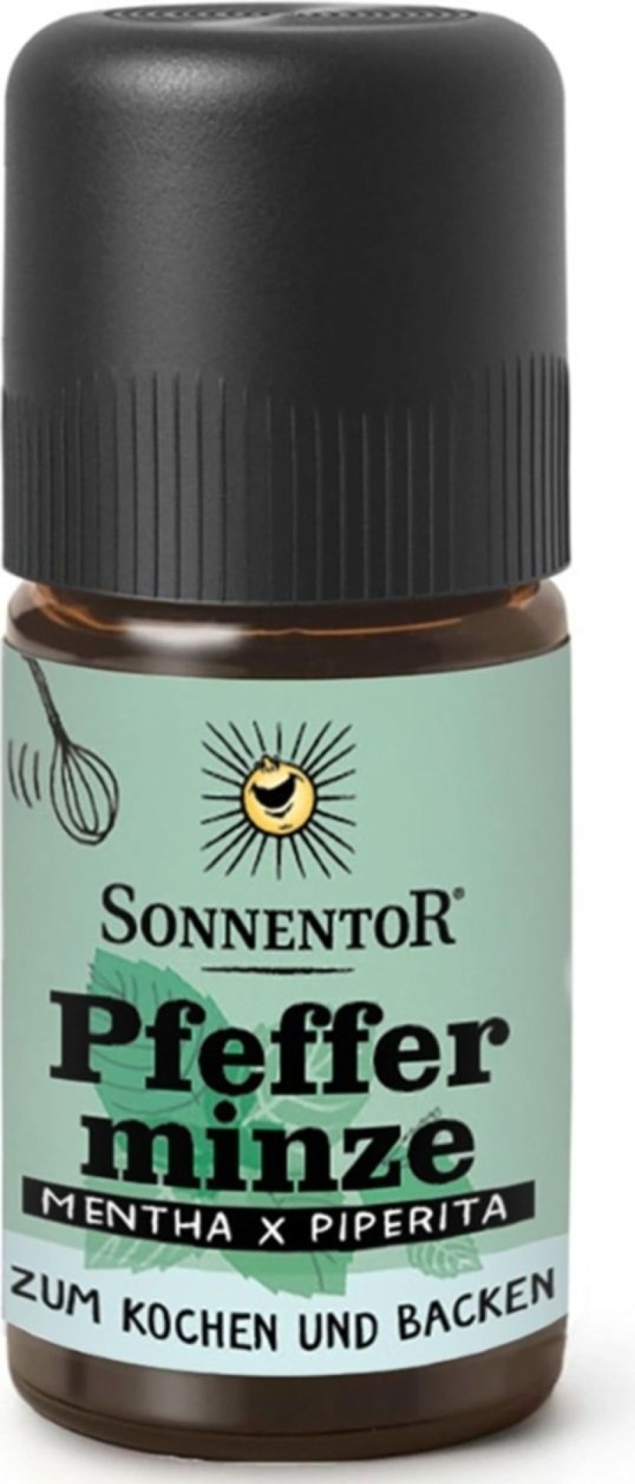 Sonnentor Olio Aromatizzato | Olio Essenziale Di Menta Piperita Bio, 5 Ml