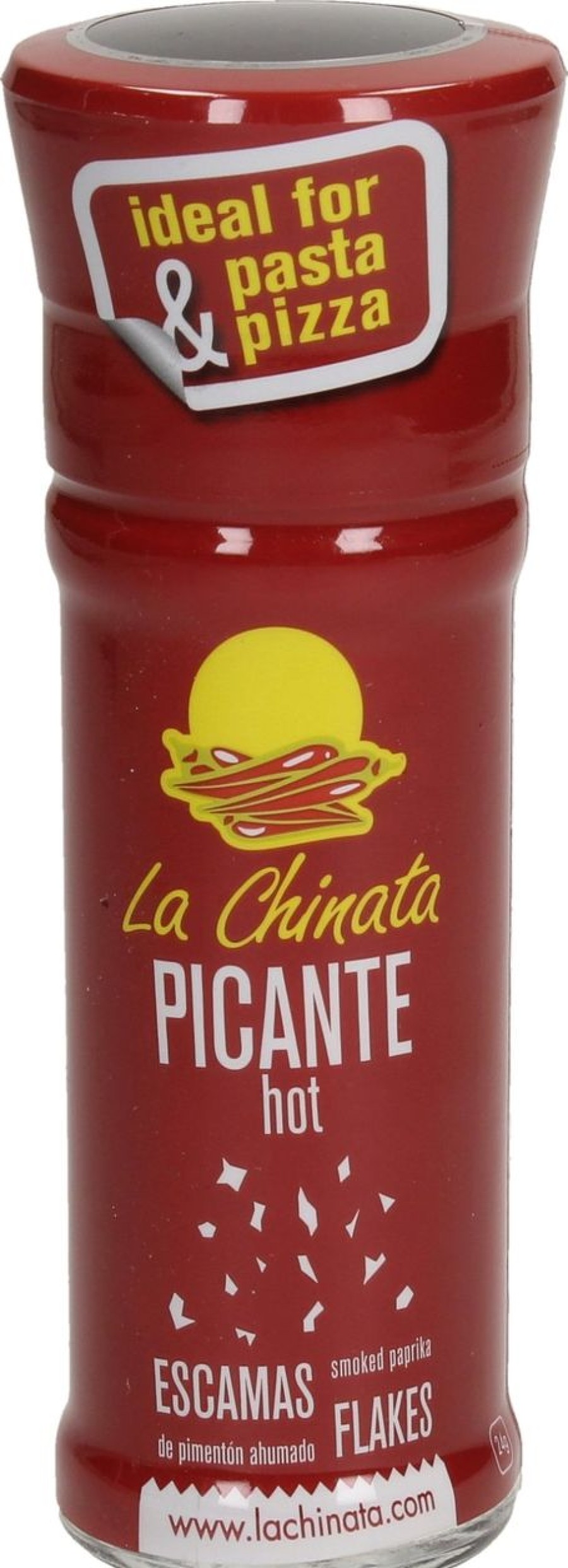La Chinata Spezie Singole | Fiocchi Di Paprica Con Macina, Picante (Hot) (24 G)
