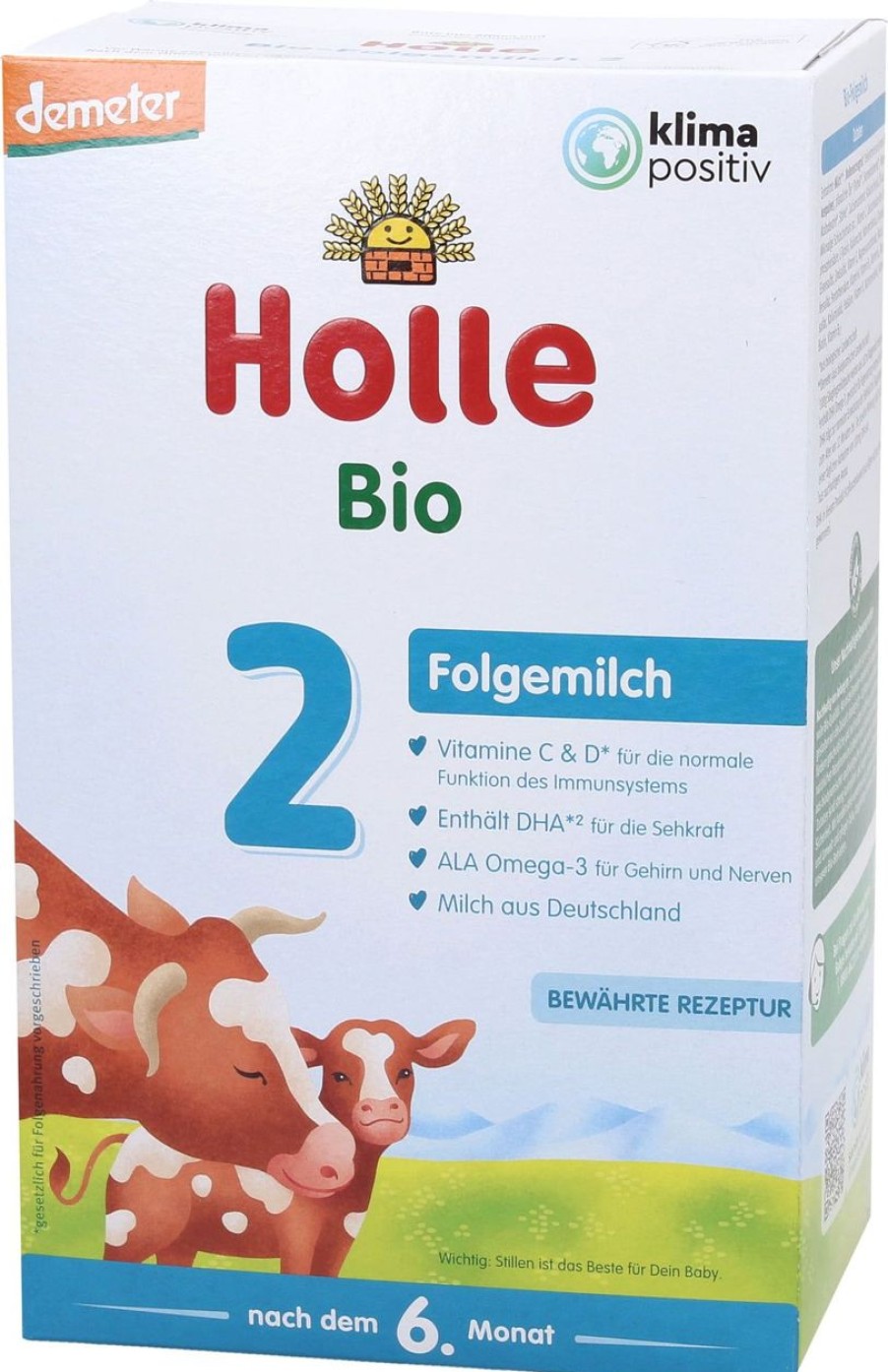 Holle Alimenti Per Bambini E Neonati | Latte Di Proseguimento 2 Bio, 600 G
