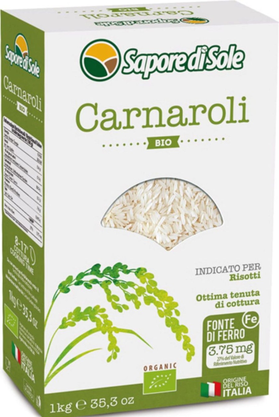 Sapore di Sole Riso E Risotti | Riso Carnaroli Bio, 1 Kg