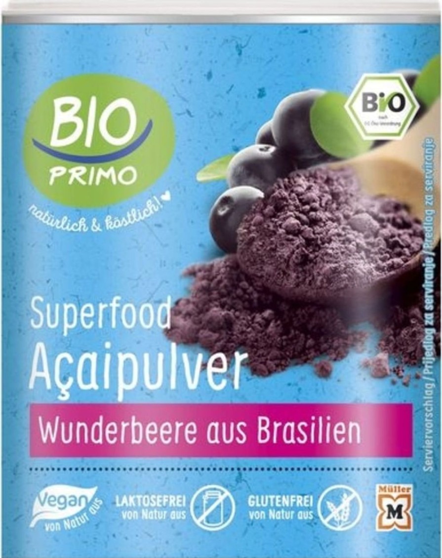 BIO PRIMO Frutta In Polvere | Polvere Di Acai Bio, 80 G