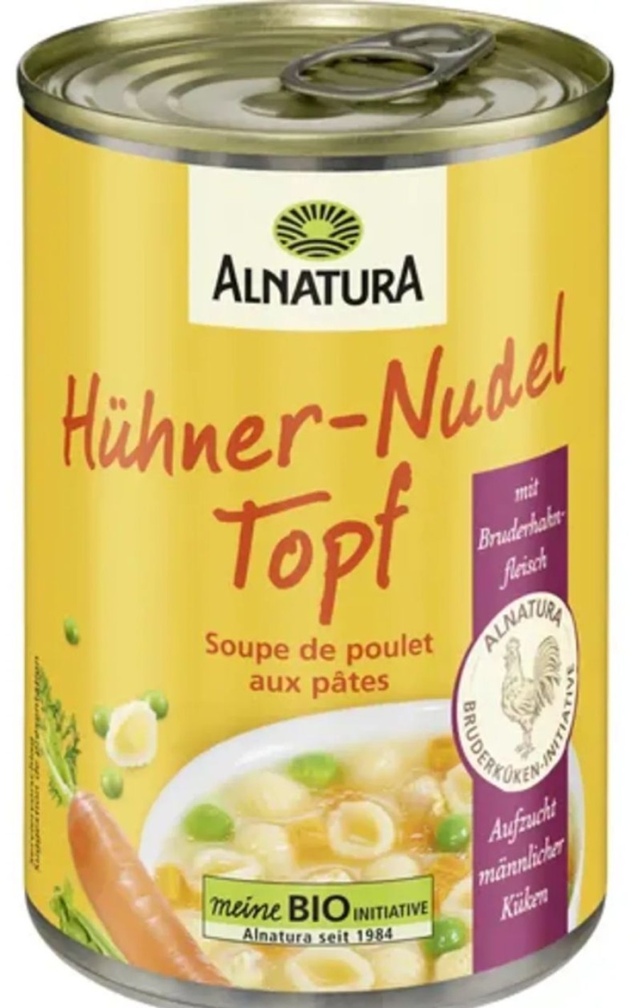 Alnatura Piatti Pronti | Zuppa Di Pollo Bio, 400 G