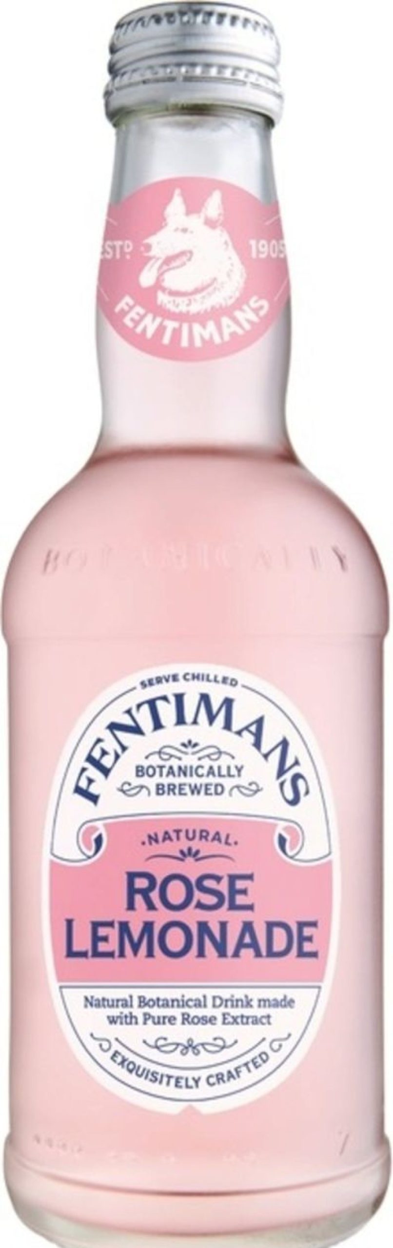 Fentimans Softdrink Acqua Tonica & Co. | Rose Lemonade, 275 Ml