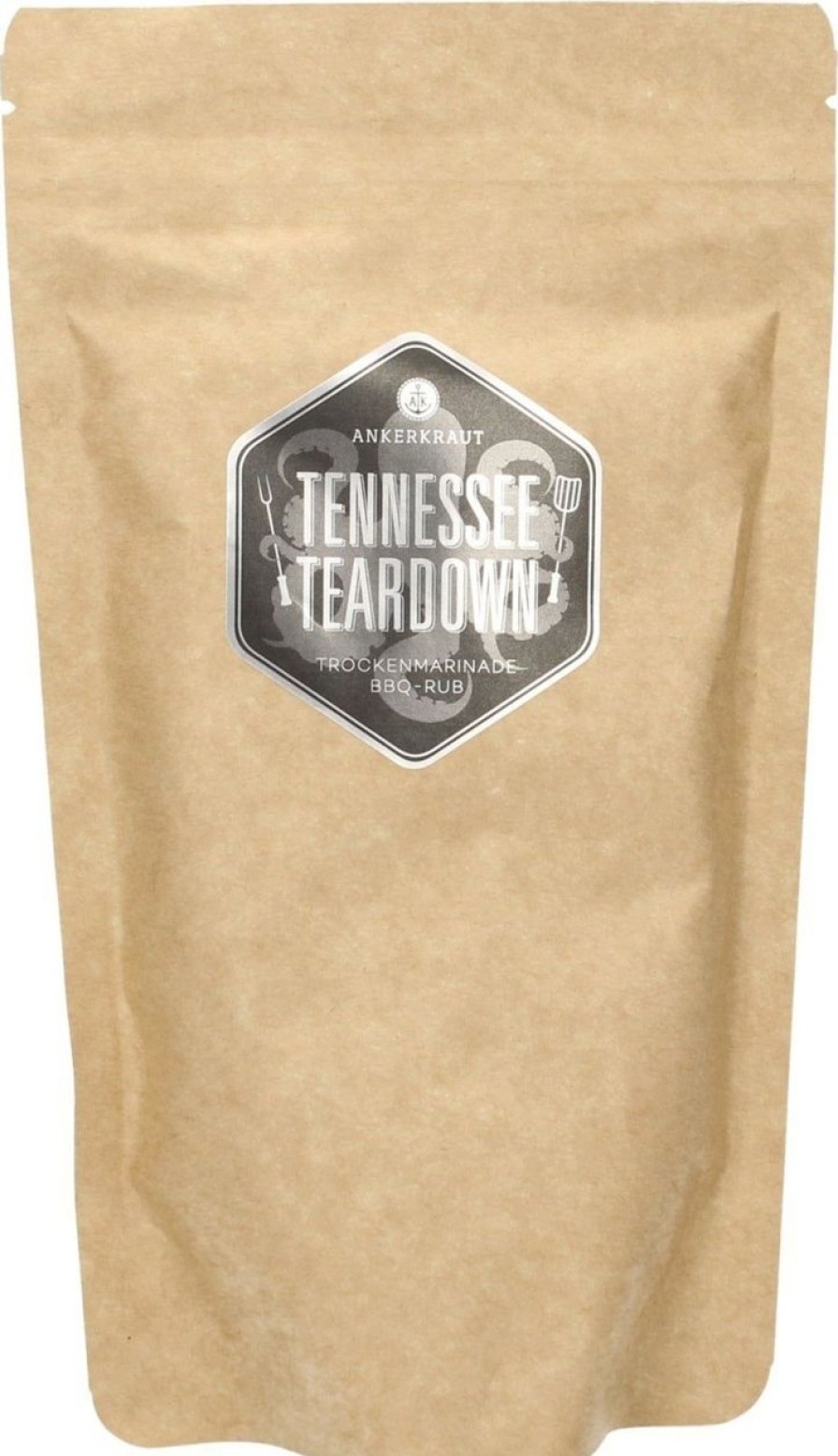 Ankerkraut Mix Di Spezie | Mix Di Spezie Per Bbq - Tennessee Teardown, 750 G - Pacchetto