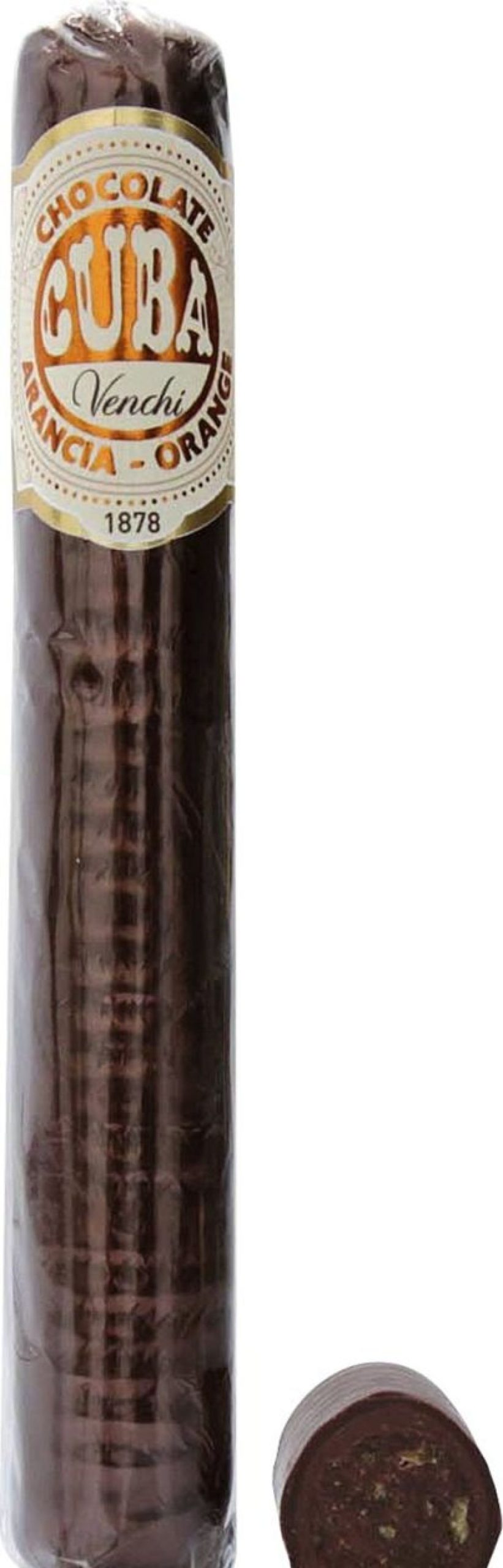 Venchi Cioccolatini E Specialita Al Cioccolato | Sigaro Di Cioccolato Fondente Con Scorza D'Arancia, 100 G