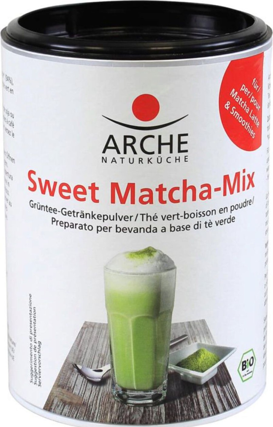 Arche Naturküche Te E Tisane | Sweet Matcha-Mix Bio, 150 G