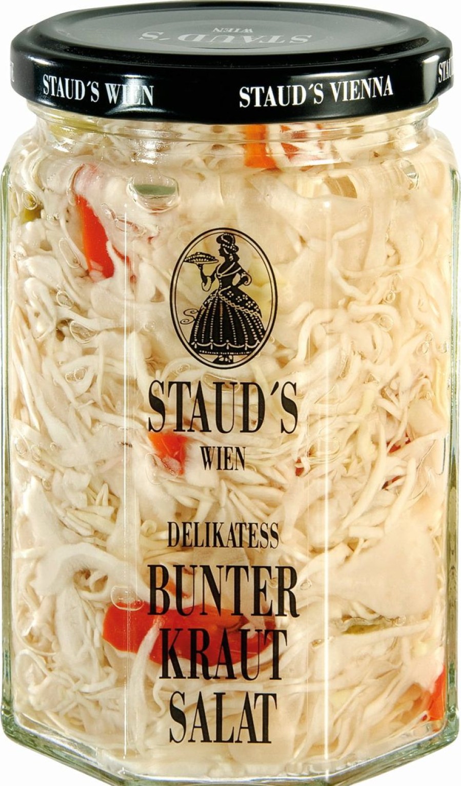 STAUD‘S Sottaceti E Conserve | Insalata Colorata Di Crauti In Agrodolce, 580 Ml