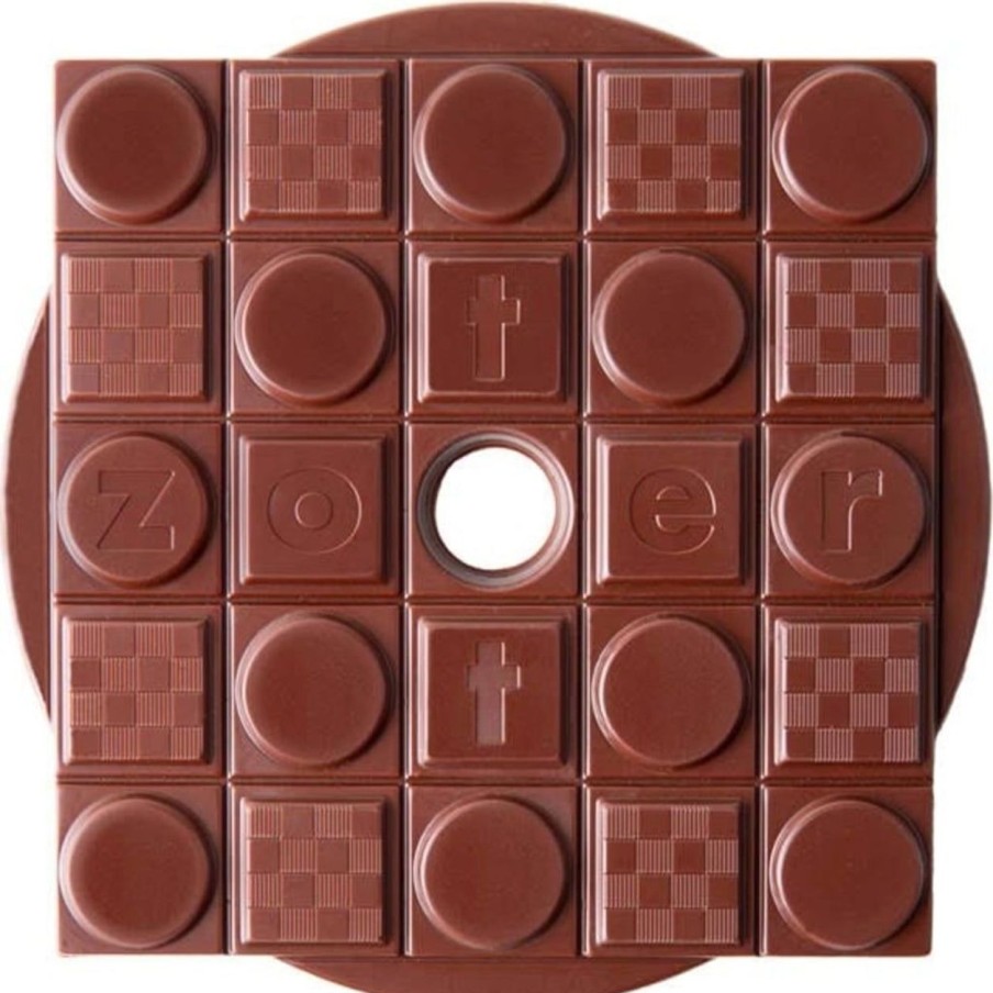 Zotter Schokolade Cioccolato | Organic Squaring The Circle - 70%/30% Milk Choc, No Added Sugar, 70 G