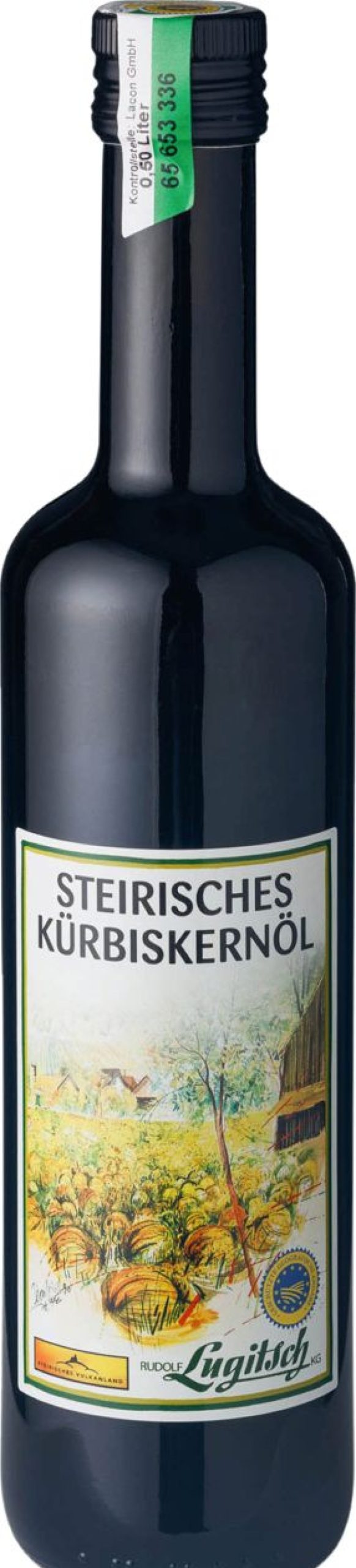 Rudolf Lugitsch Olio Di Semi Di Zucca | Olio Di Semi Di Zucca Stiriano Igp, 500 Ml