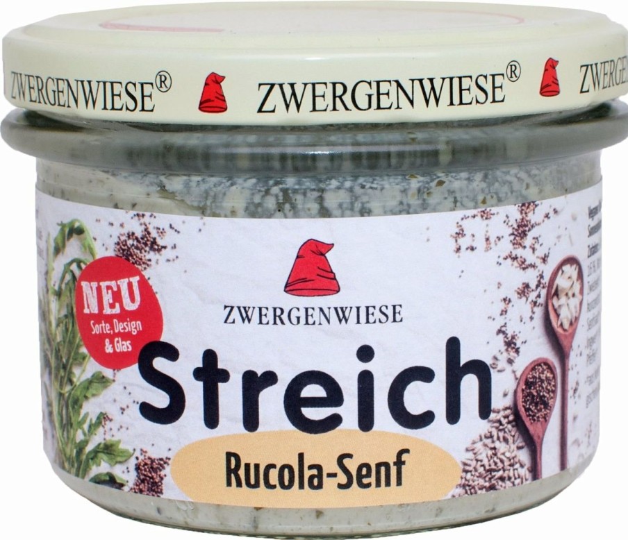 Zwergenwiese Salse E Pesti | Spalmabile Bio - Rucola E Senape, 180 G