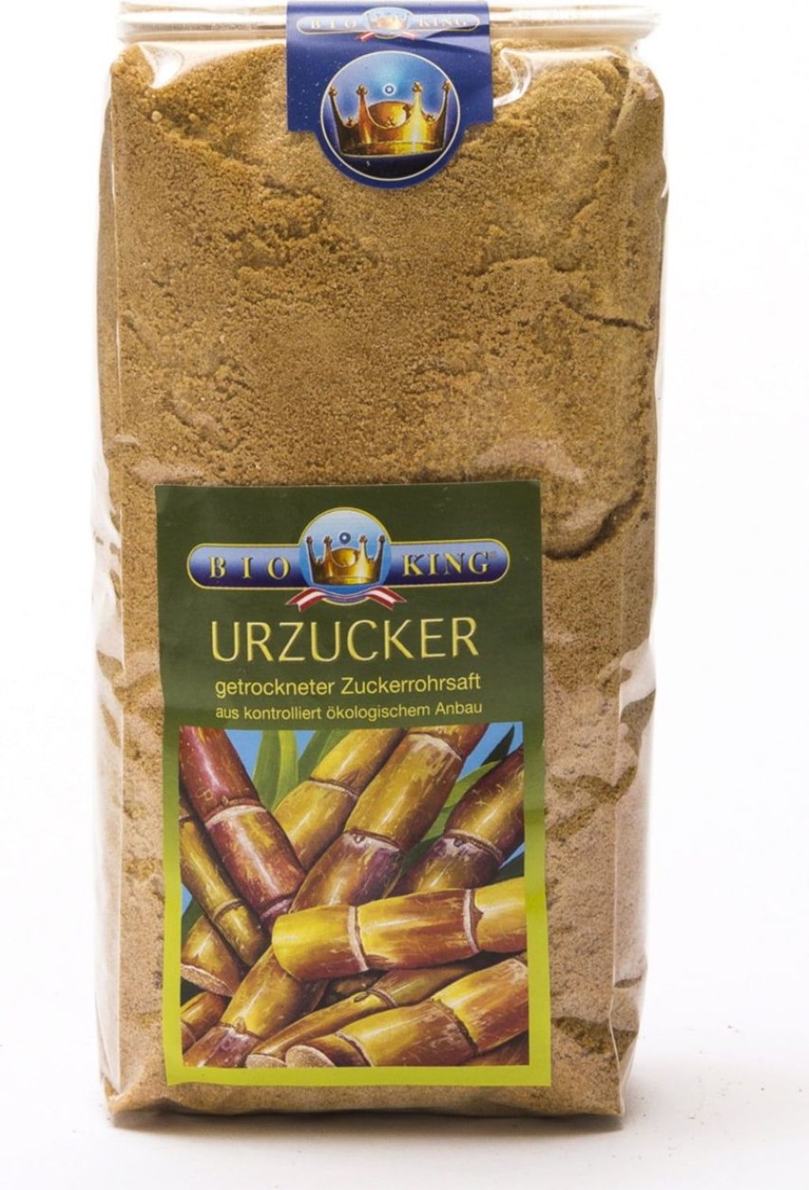 BioKing Zucchero | Zucchero Di Canna Integrale Bio, 500 G