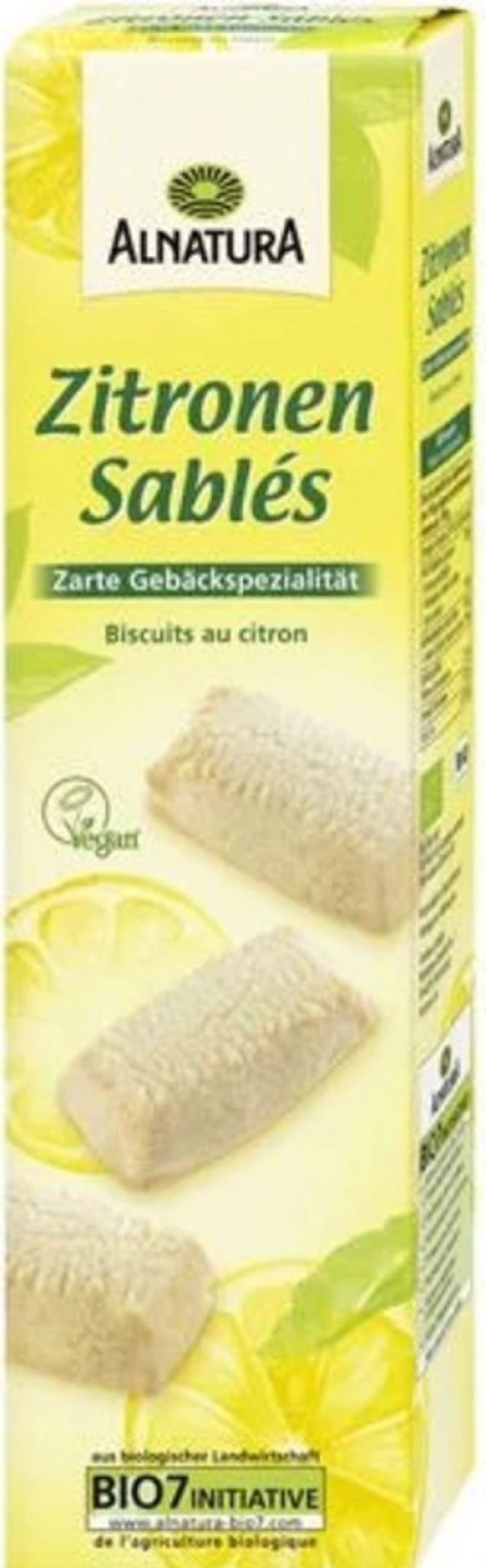 Alnatura Torte E Biscotti | Sable Al Limone Bio, 110 G