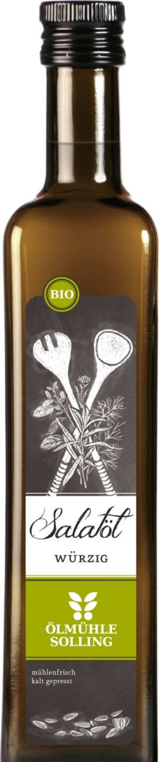 Ölmühle Solling Olio Aromatizzato | Olio Speziato Per Insalate, 500 Ml