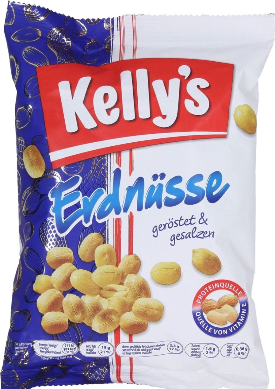 Kelly's Snack Salati | Arachidi Tostate E Salate, 500 G