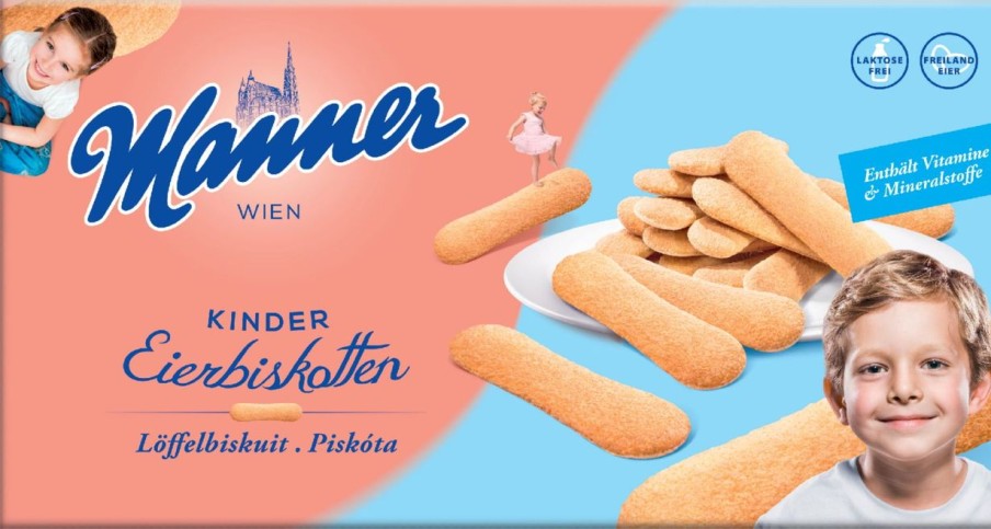 Manner Torte E Biscotti | Savoiardi Per Bambini, 200 G