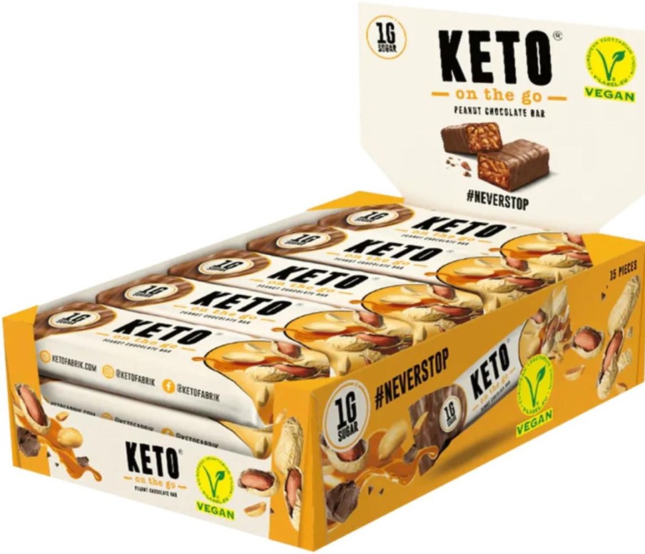 Ketofabrik Barrette | Barretta Peanut Chocolate, 1 Pz.