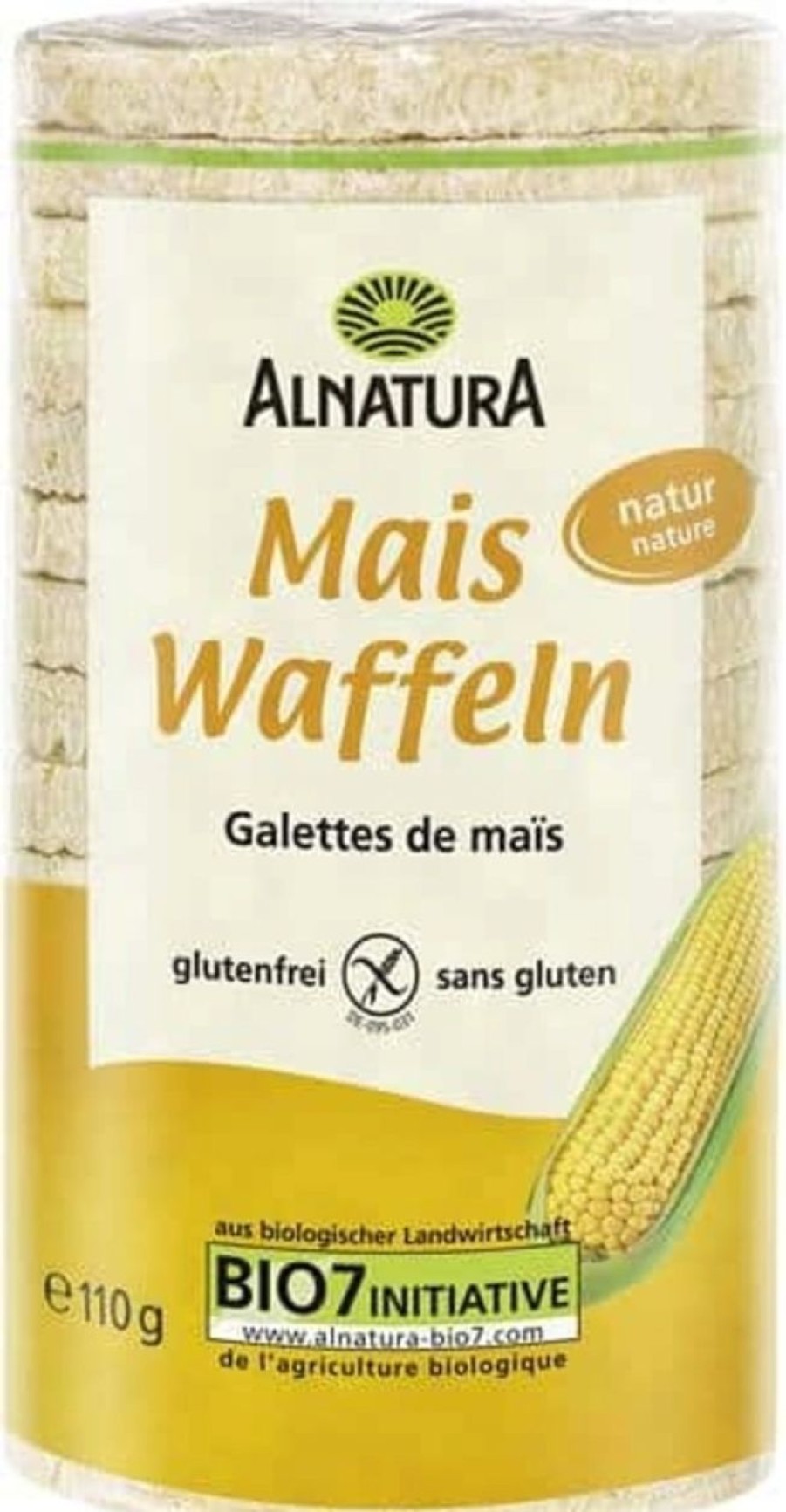 Alnatura Gallette Di Riso E Di Cereali | Gallette Di Mais Bio - Nature, 110 G
