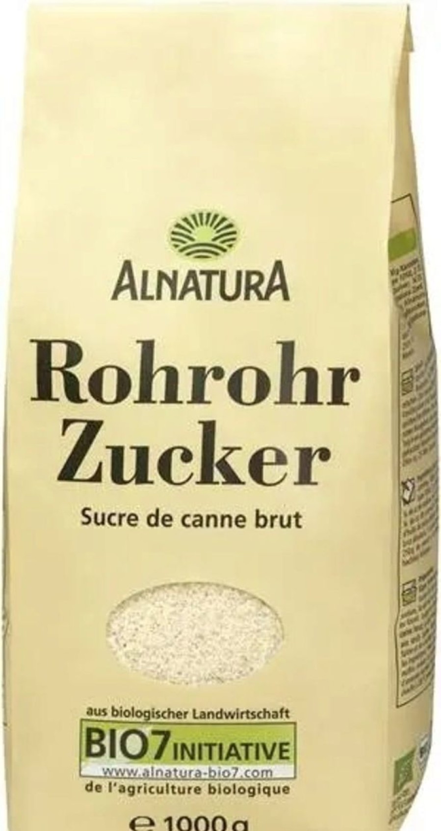 Alnatura Zucchero | Zucchero Di Canna Grezzo Bio, 1 Kg