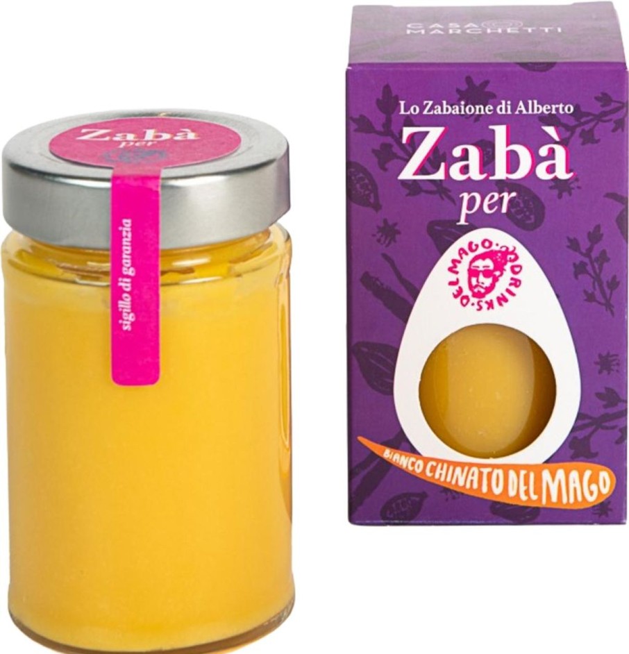 ZabàLab Creme E Dessert | Zaba - Zabaione Al Bianco Chinato Delmago, 200 G