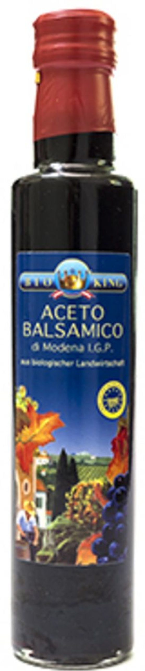 BioKing Aceto Balsamico | Aceto Balsamico Di Modena Bio, 250 Ml