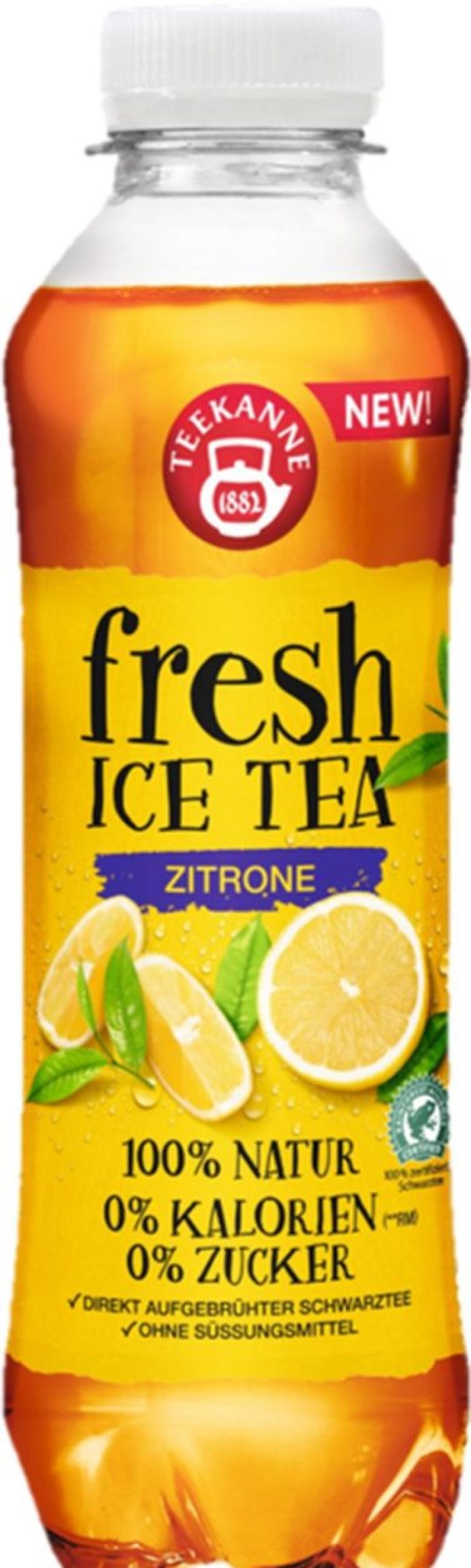 TEEKANNE Softdrink Acqua Tonica & Co. | Fresh Ice Tea - Limone, Limone (500 Ml)