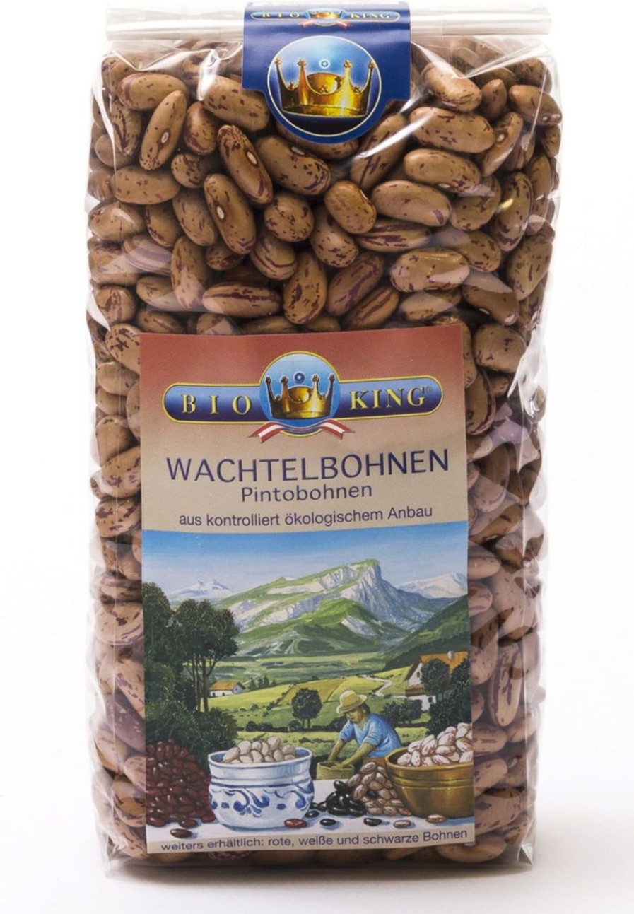 BioKing Legumi | Fagioli Pinto Bio, 500 G