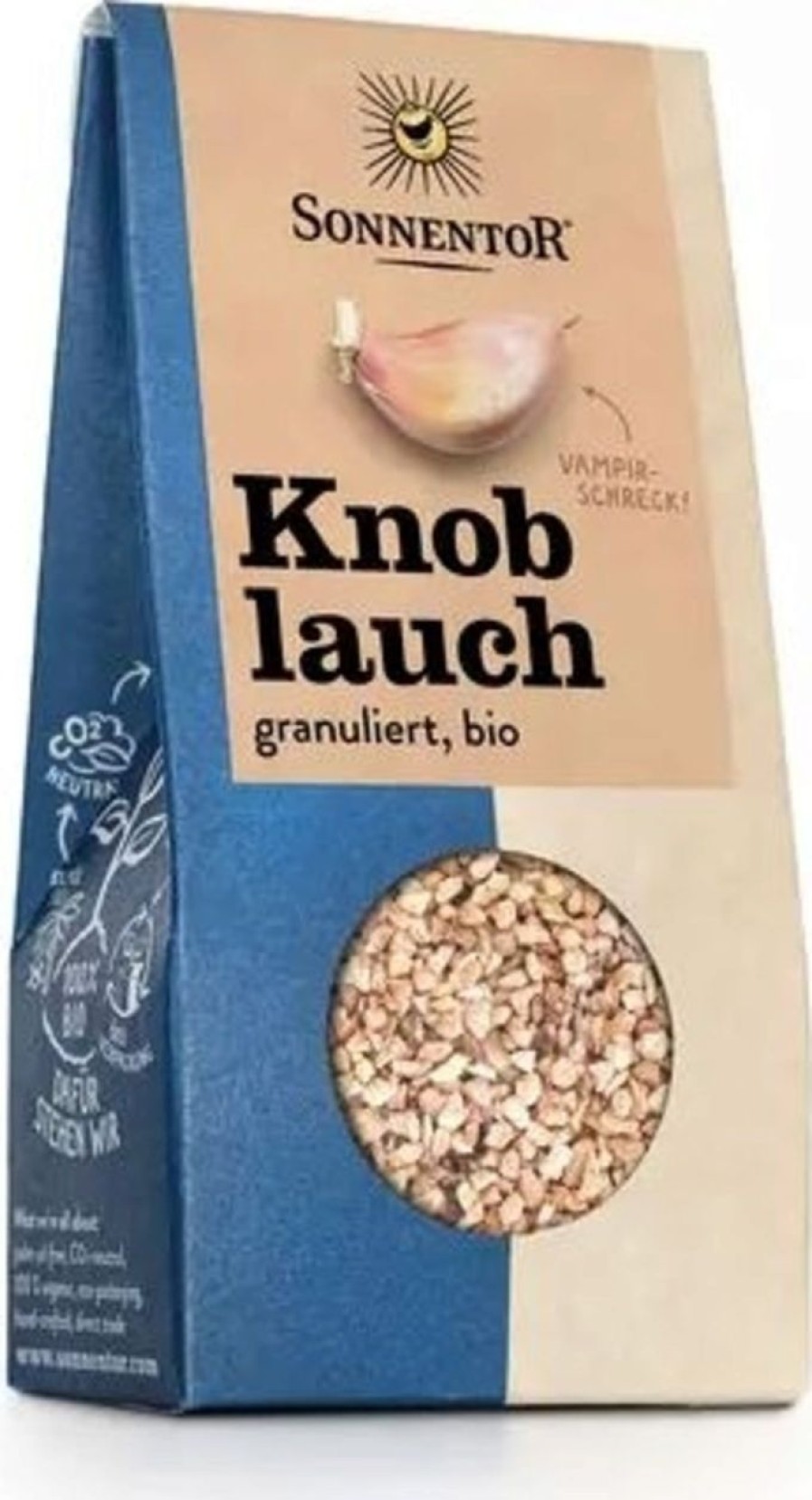 Sonnentor Spezie Singole | Aglio Granulare, 40 G