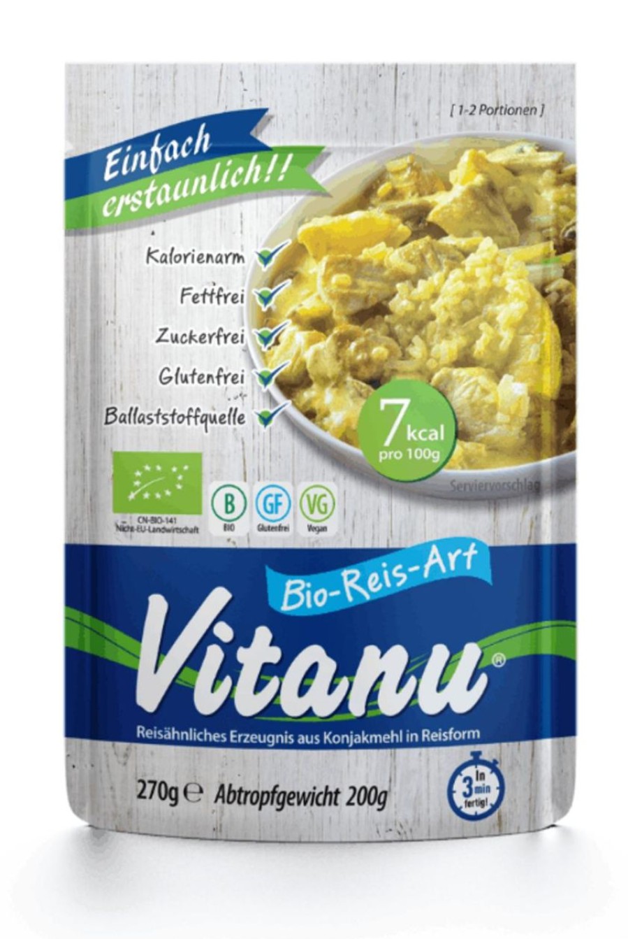 Vitanu Riso E Risotti | Risino Di Farina Konjac Bio, 270 G