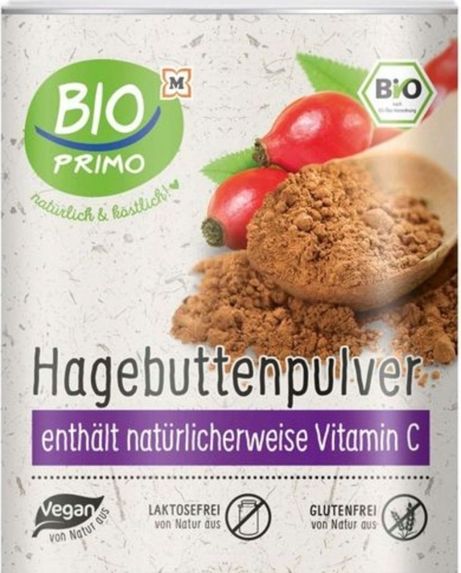 BIO PRIMO Frutta In Polvere | Rosa Canina Bio In Polvere, 150 G
