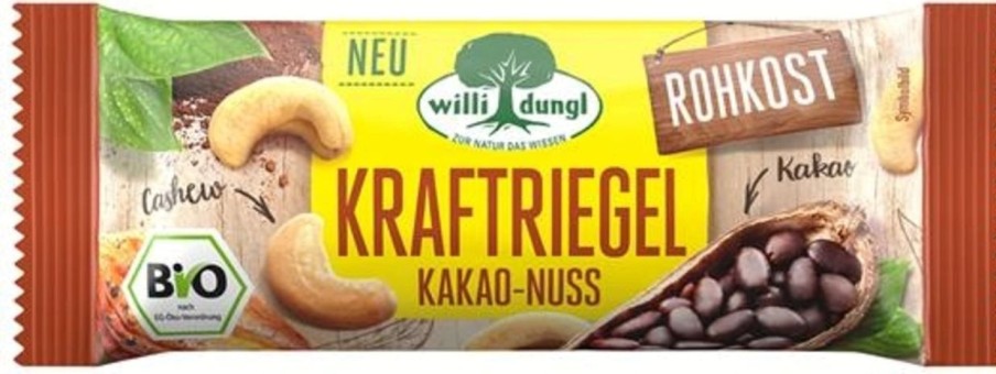 Willi Dungl Barrette | Barretta Bio - Cacao E Anacardi, 30 G