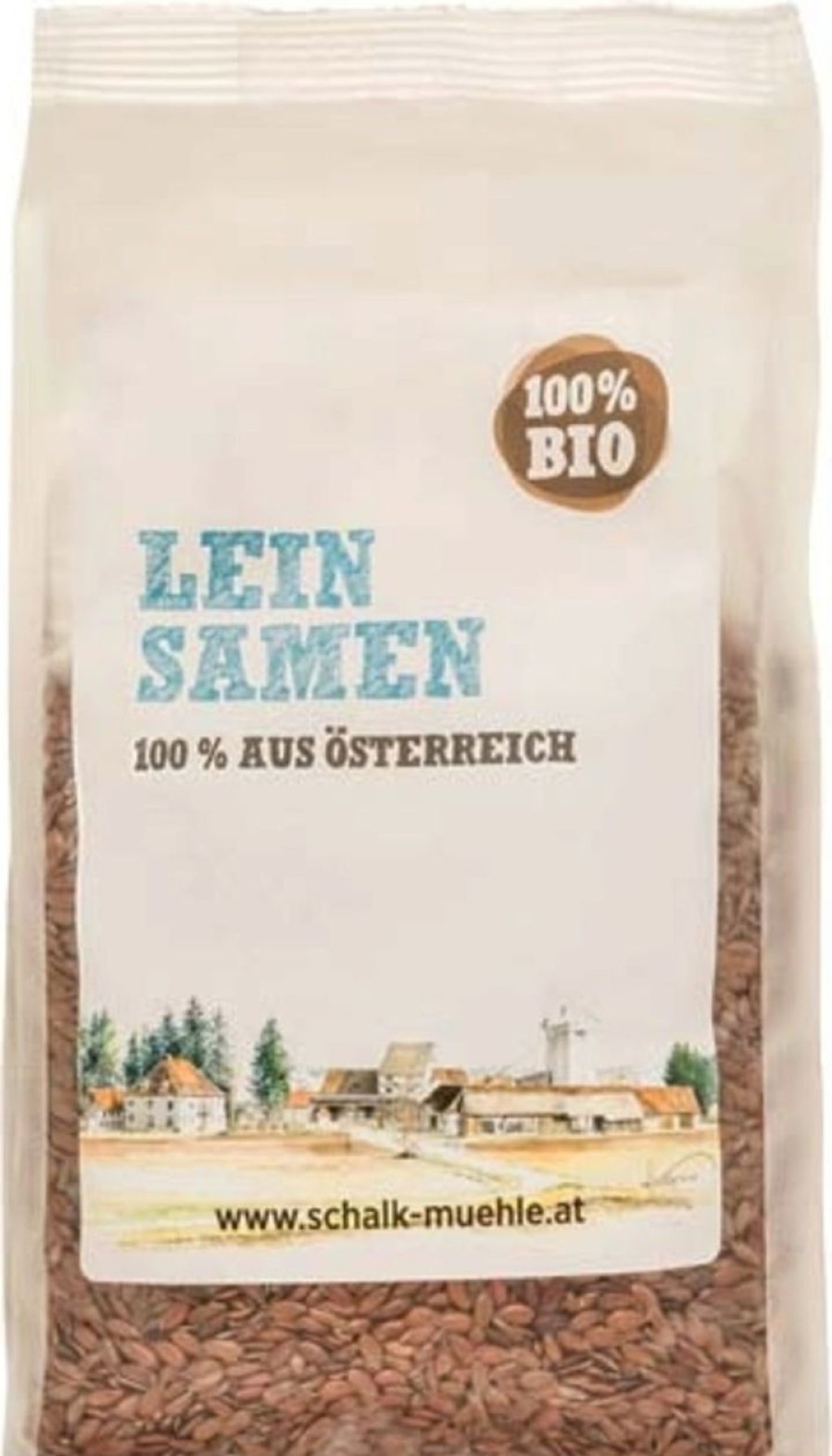Schalk Mühle Frutta A Guscio E Semi | Semi Di Lino Biologico Crudi, 300 G