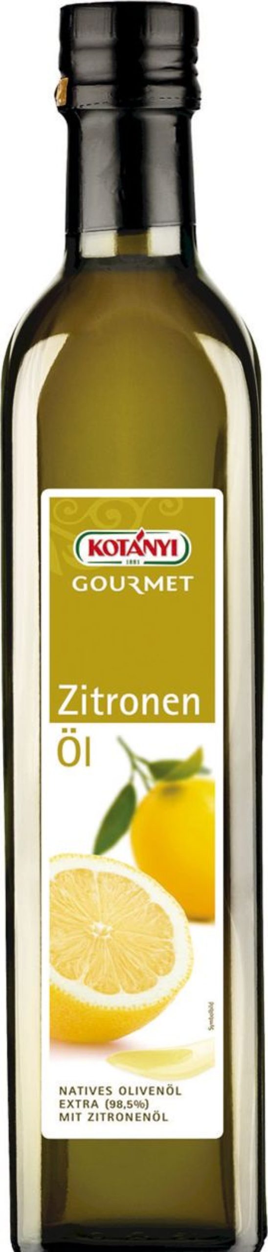 KOTÁNYI Olio Aromatizzato | Olio Aromatizzato - Limone, 0,50 L