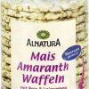 Alnatura Gallette Di Riso E Di Cereali | Gallette Di Mais E Amaranto Bio - Sale Marino, 115 G