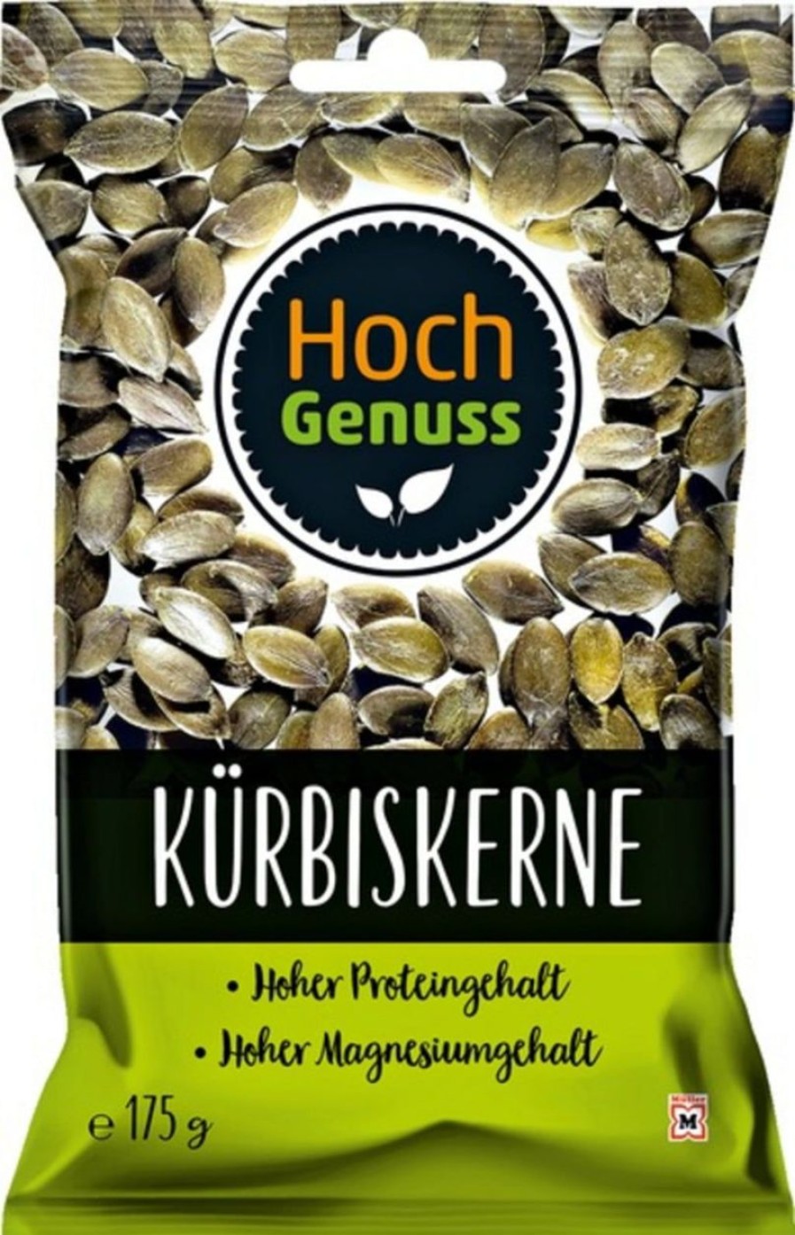 HochGenuss Frutta Secca Ed Essiccata | Semi Di Zucca, 175 G