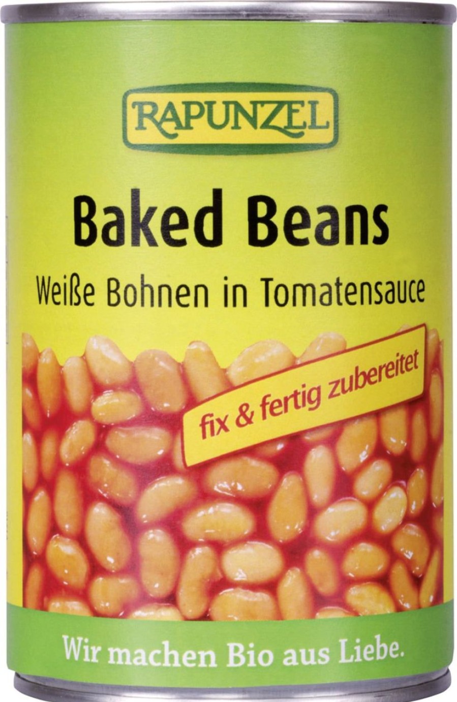 Rapunzel Piatti Pronti | Baked Beans Bio In Scatola, 400 G