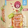 TEEKANNE Te E Tisane | Cold & Fresh Bio - Pompelmo, Menta E Zenzero, 15 Bustine A Doppia Camera (41,25 G)