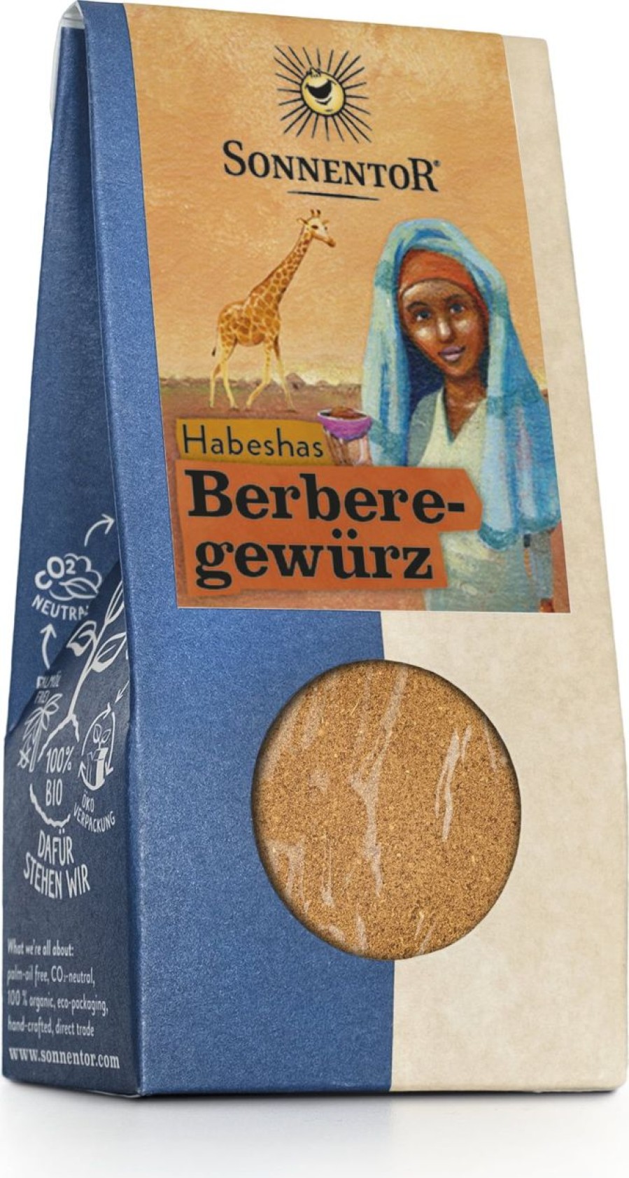 Sonnentor Mix Di Spezie | Miscela Di Spezie Berbere Di Habesha, 35 G - Pacchetto