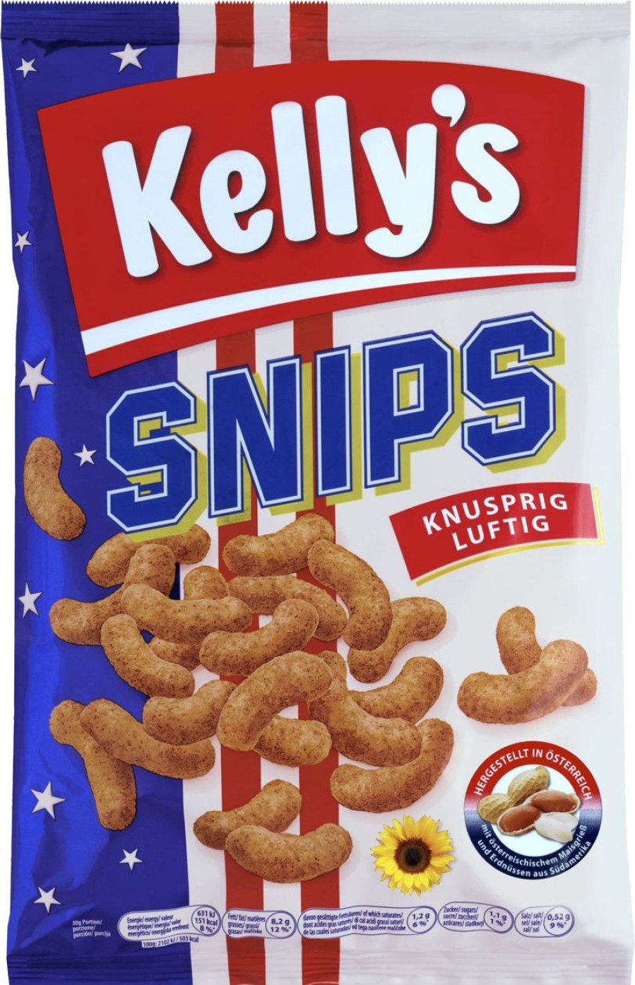 Kelly's Snack Salati | Snips, 150 G