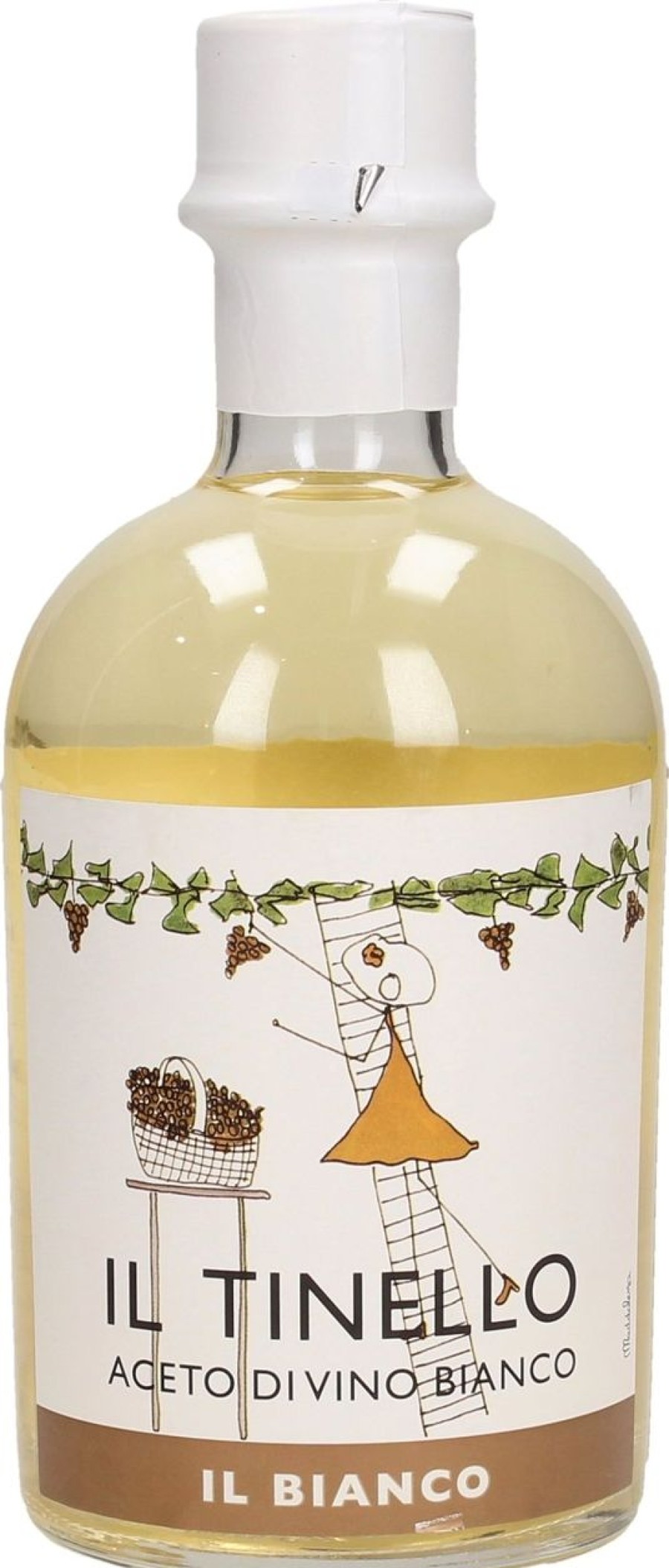 Il Borgo del Balsamico Aceto Di Vino | Aceto Di Vino Bianco, 250 Ml